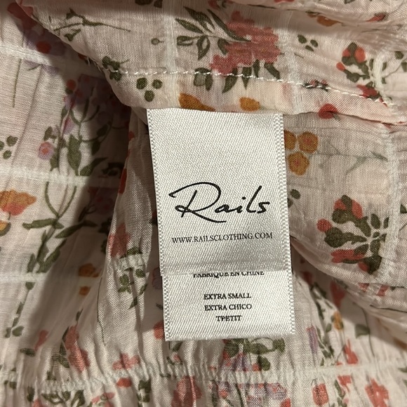 Rails Women's Addison Ambrosia Smocked Mini Skirt size XS- like new - Picture 10 of 12